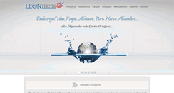 Desktop Screenshot of leonteknik.com